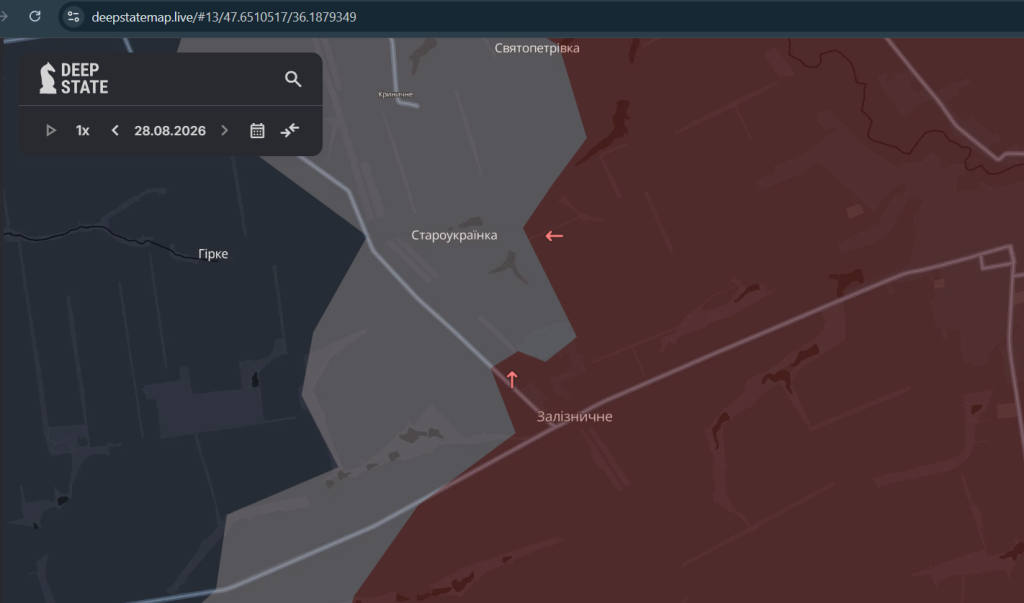 Российские войска продвинулись вблизи Железнодорожного в Запорожской области