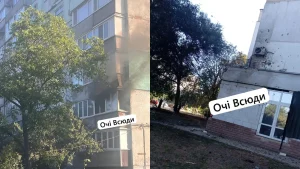 Атака на Запоріжжя: у Бородинському районі постраждав будинок (ФОТО)