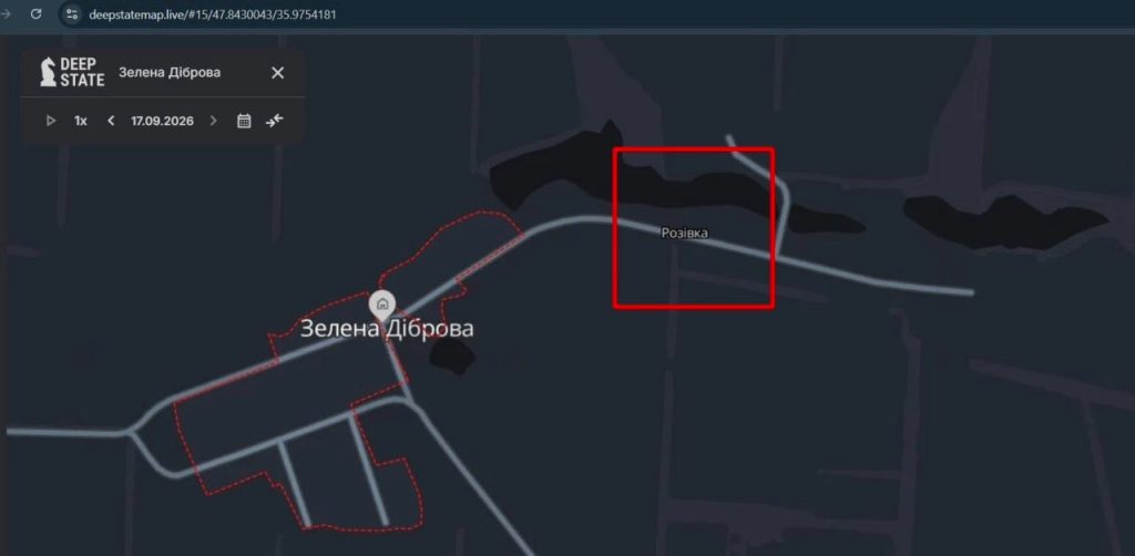 Российские пропагандистские телеграм-каналы распространили фейк о якобы захвате Розовки в Запорожской области