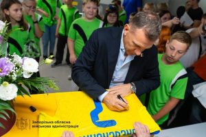 Андрій Шевченко приїхав до Запоріжжя: де він побував (ФОТО)