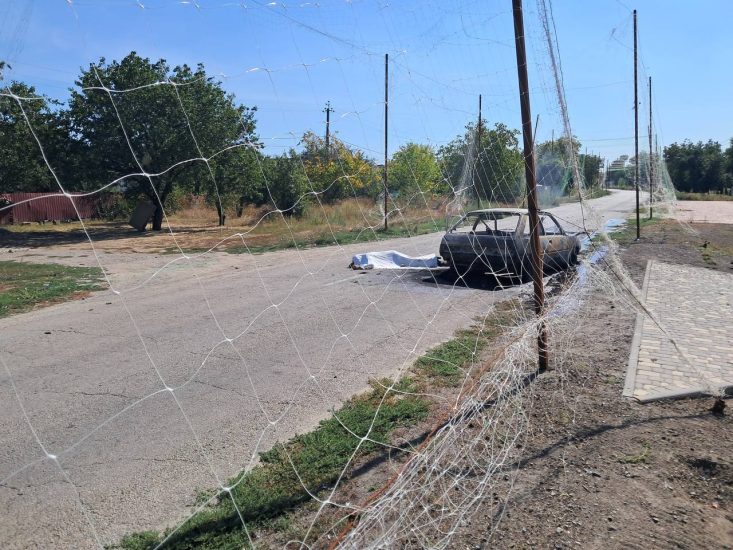 В Кушугуме FPV-дрон атаковал гражданский автомобиль: погиб мужчина