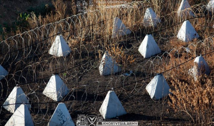 Вокруг Запорожья обустраивают десятки тысяч метров фортификаций