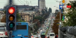 Из-за непогоды в Запорожье вышла из строя часть светофоров