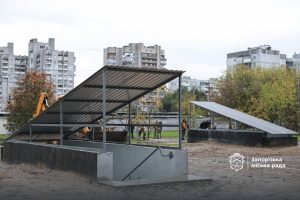 Первое углубленное укрытие в Запорожье на 50 человек: где его смонтировали и когда откроют