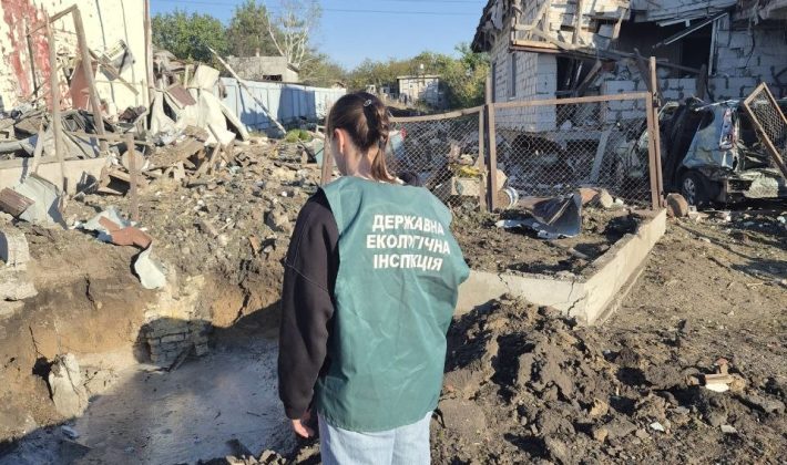 Последствия ударов по Запорожью 8-9 октября: экоинспекция зафиксировала масштабное загрязнение территорий