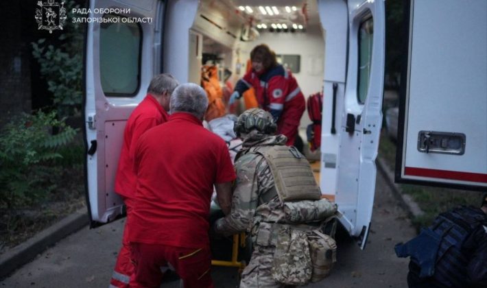 Наслідки російської атаки по Запоріжжю, 10 жовтня 2026 року. Фото: Рада оборони Запорізької області