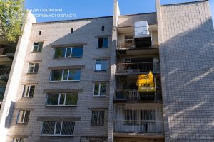 Более 90% готовности: в Запорожье завершают восстановление разрушенной многоэтажки на Соборном