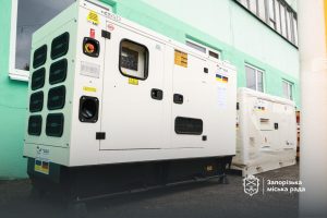 Запоріжжя отримало від Німеччини 10 генераторів і вантажівку MAN