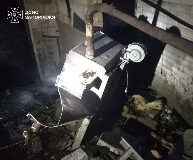В Запорожье взорвался твердотопливный котёл: травмировался мужчина