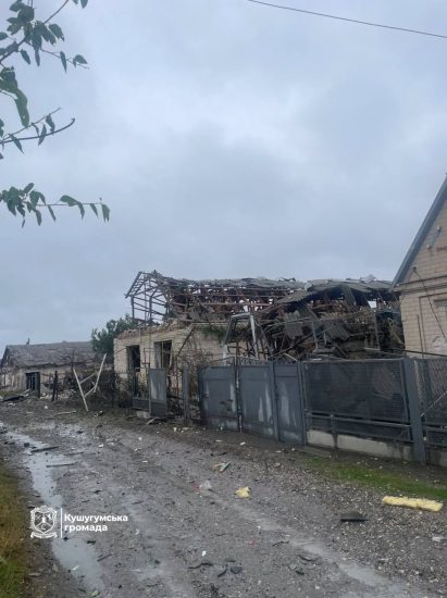 Россияне ударили КАБами по Кушугумской громаде в Запорожской области (ФОТО)