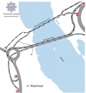 В Запорожье изменили движение по двум мостам: что нужно знать водителям