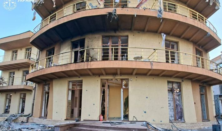 В Запорожье показали последствия ночной атаки 26 октября (ФОТО)